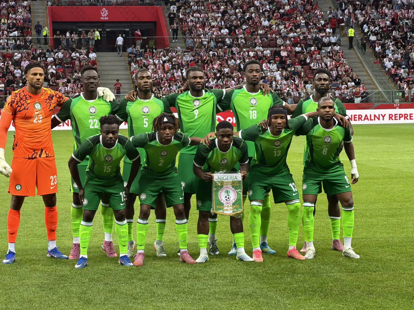 Nigeria XI vs Guinea Bissau: Awoniyi, Lookman, Adams lead Super Eagles attack